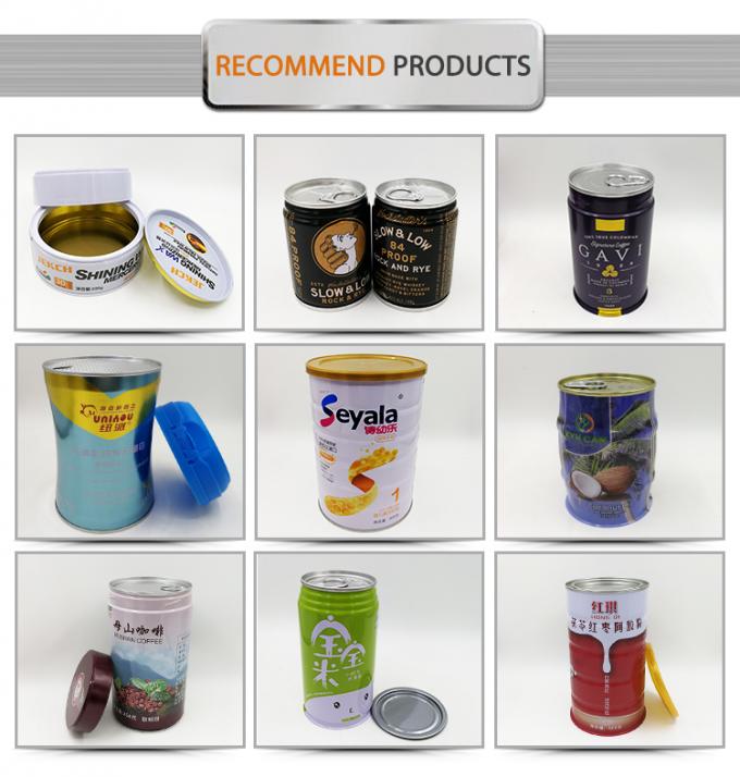 Fördernder Großhandelspreis-Kanister prägte chinesischen Tee Tin Gift Box For Packaging
